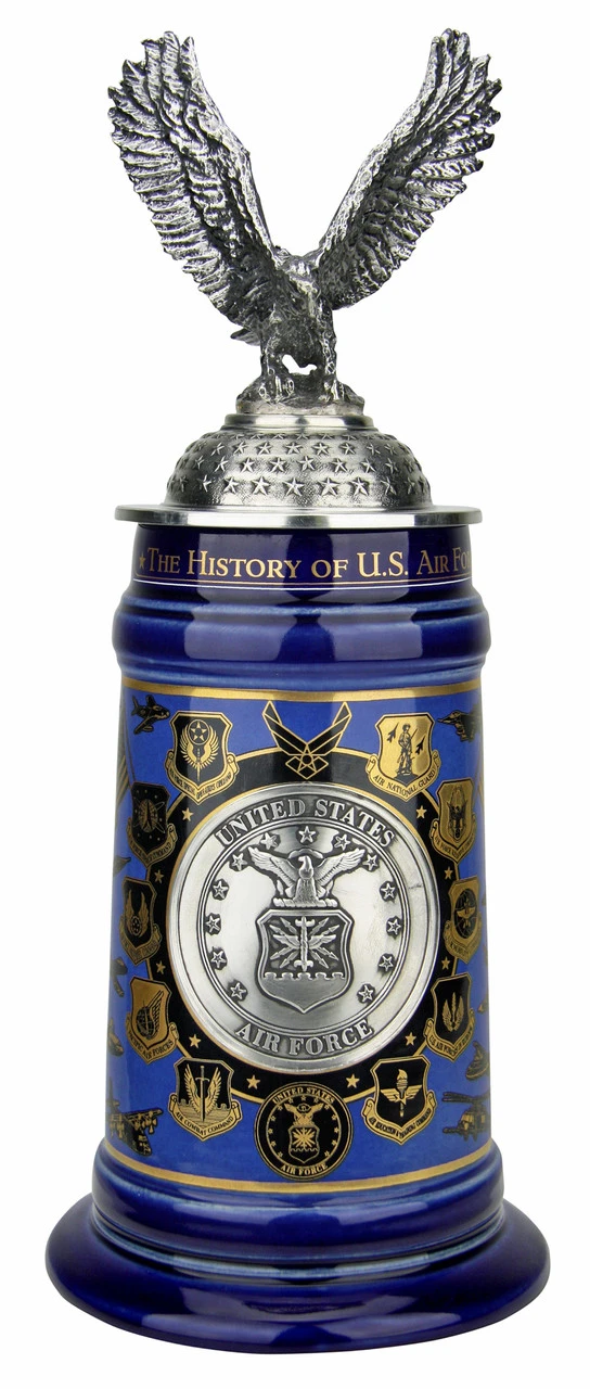 History Of The U.S. Air Force Beer Stein - Image 2