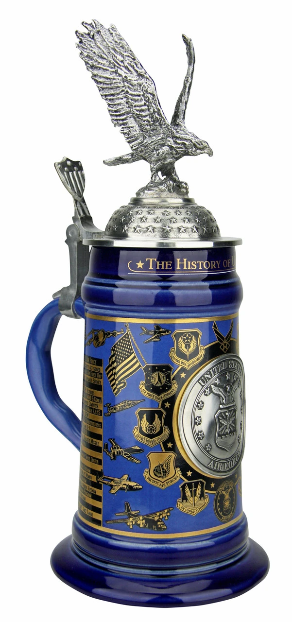 History Of The U.S. Air Force Beer Stein - Image 3