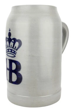 Hofbrauhaus HB Giant 5 Liter Salt Glaze Stoneware Beer Mug -German Beer Steins Sales Store Hofbrauhaus HB Giant 5 Liter Salt Glaze Stoneware Beer Mug KHB5000 RA SM 65035.1667597886