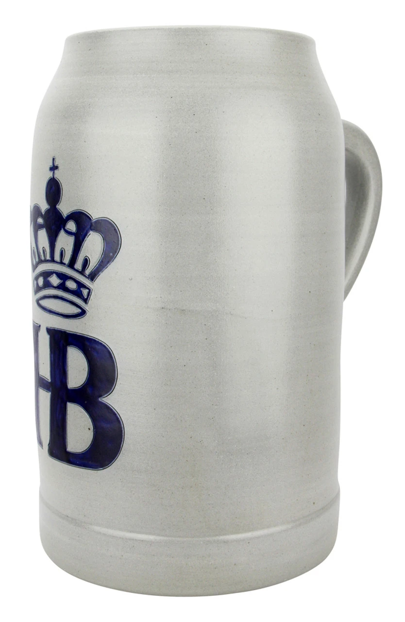 Hofbrauhaus HB Giant 5 Liter Salt Glaze Stoneware Beer Mug - Image 7