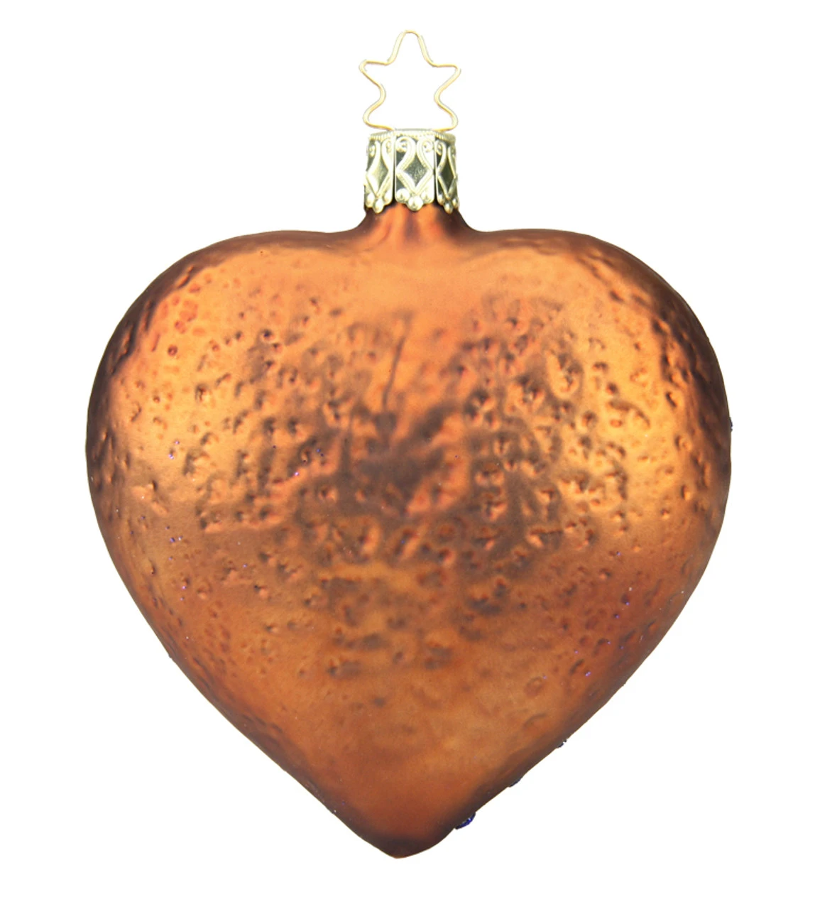 Hofbrauhaus HB Gingerbread Heart Glass Ornament 2 Hofbrauhaus HB Gingerbread Heart Glass Ornament - Image 2