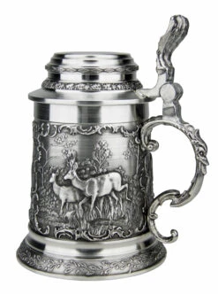 Hunter Pewter Beer Stein -German Beer Steins Sales Store Hunter Pewter Beer Stein AS12351 RS SM 91533.1511128212