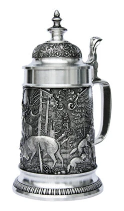 Hunters Pewter Beer Stein