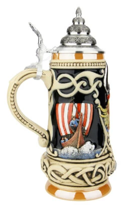 Iceland Viking Beer Stein -German Beer Steins Sales Store Iceland Viking Beer Stein K303VIC LS SM 39633.1623270618