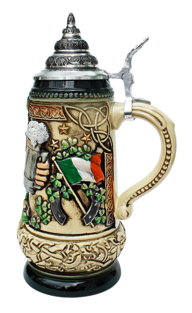 Ireland Beer Stein Rustic 2 Ireland Beer Stein Rustic - Image 2