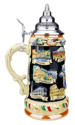 Italy Panorama Beer Stein -German Beer Steins Sales Store Italy Panorama Beer Stein K309I LS SM 70633.1511751876