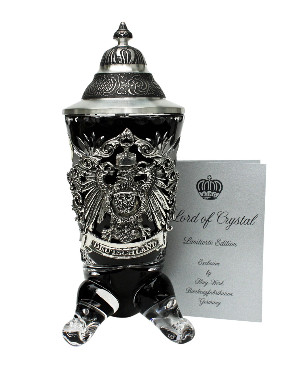 Lord Of Crystal Deutschland Horn Beer Stein - Image 2