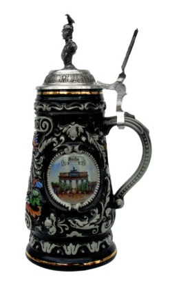 Kaiser Wilhelm II Beer Stein 6 Kaiser Wilhelm II Beer Stein -German Beer Steins Sales Store Kaiser Wilhelm II Beer Stein K1003SW LS LG 54816.1395850584