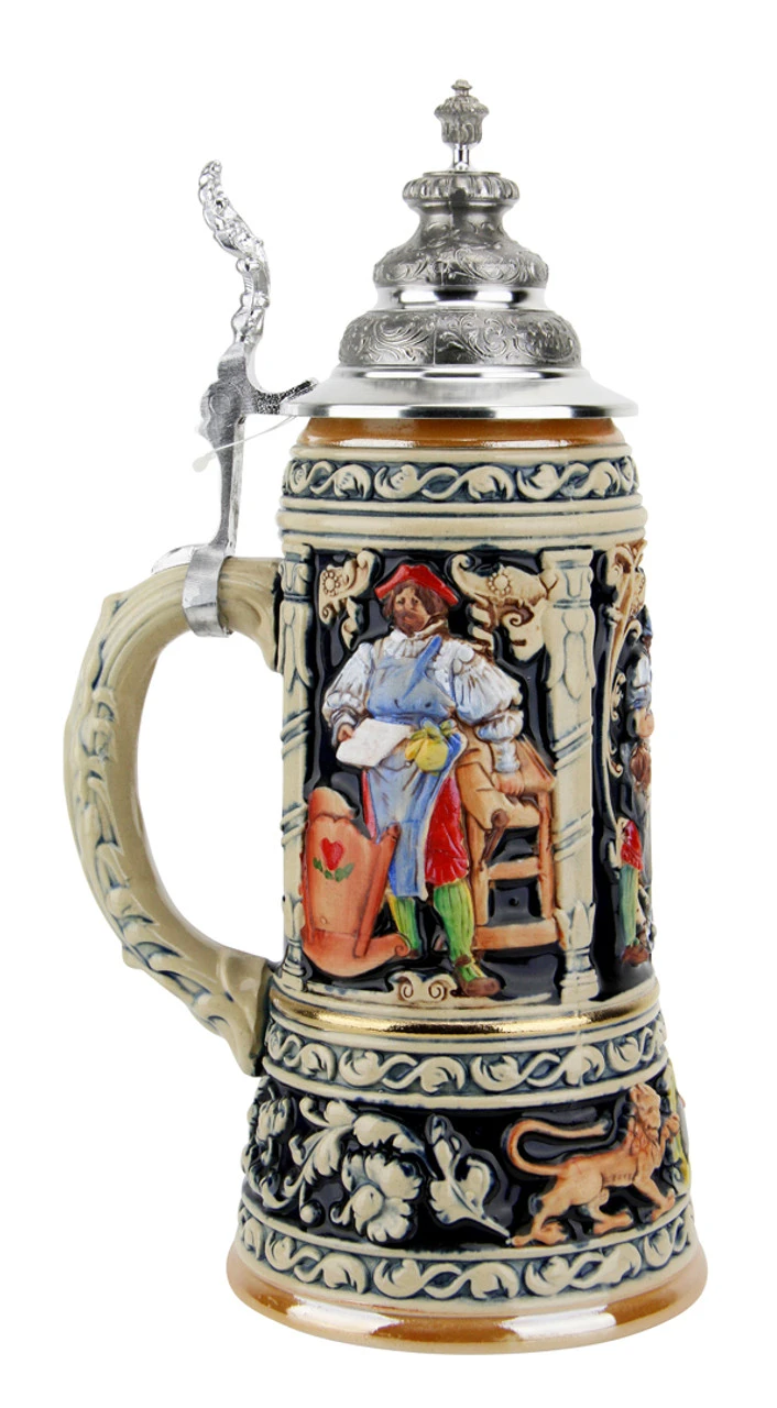 King Limitaet 2002 | Medieval Professions Beer Stein - Image 3