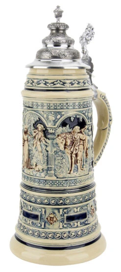 King Limitaet 2005 | Lovers Tryst Antique Style Beer Stein 9 King Limitaet 2005 | Lovers Tryst Antique Style Beer Stein -German Beer Steins Sales Store King Limitaet 2005 German Romance Antique Style Beer Stein K2035E RA SM 38683.1463176185