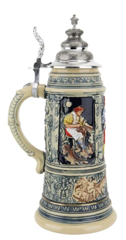 King Limitaet 2007 | Medieval Master Craftsman Handpainted Beer Stein -German Beer Steins Sales Store King Limitaet 2007 Medieval Master Craftsman Handpainted Beer Stein K2037B RS SM 96775.1461707420