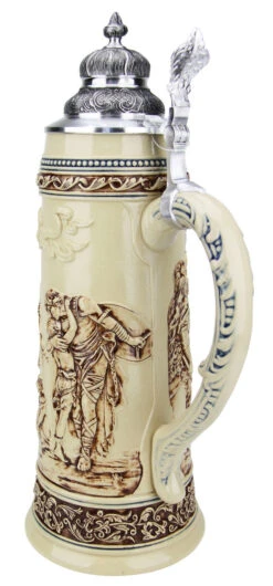 King Limitaet 2017 | Defending The Homeland Antique Style Beer Stein 12 King Limitaet 2017 | Defending The Homeland Antique Style Beer Stein -German Beer Steins Sales Store King Limitaet 2017 Defending the Homeland Antique Style Beer Stein K2047E Back SM 47066.1489794028