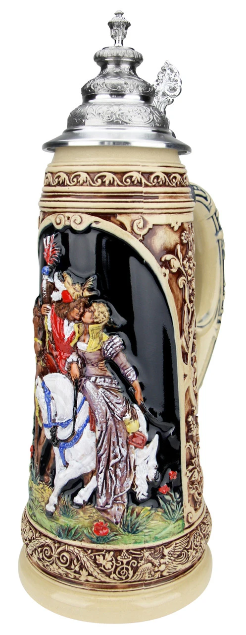 King Limitaet 2019 | Falcon Hunt Handpainted Beer Stein - Image 2