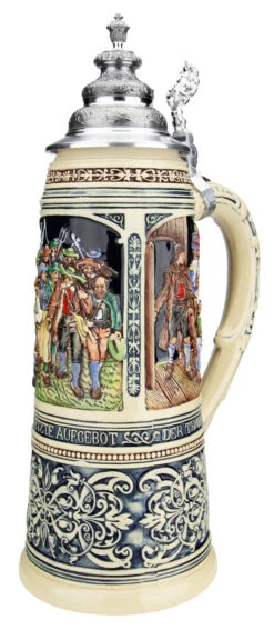 King Limitaet 2020 | Tyrolean Rebellion Handpainted Beer Stein 9 King Limitaet 2020 | Tyrolean Rebellion Handpainted Beer Stein -German Beer Steins Sales Store King Limitaet 2020 Tyrolean Rebellion Handpainted Beer Stein K2050B RA SM 89067.1583789538