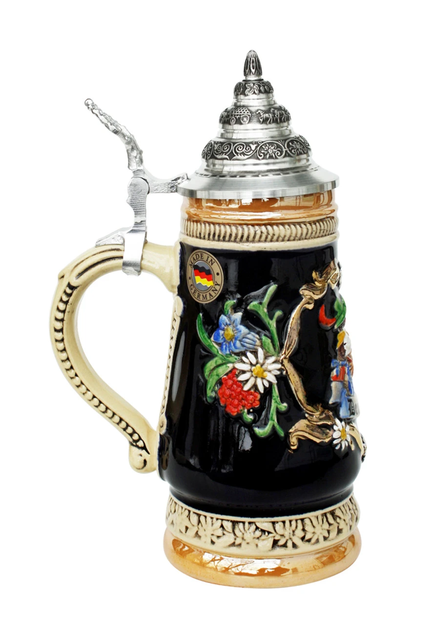 Kissing Couple German Beer Stein | 0.3 Liter 2 Kissing Couple German Beer Stein | 0.3 Liter - Image 2