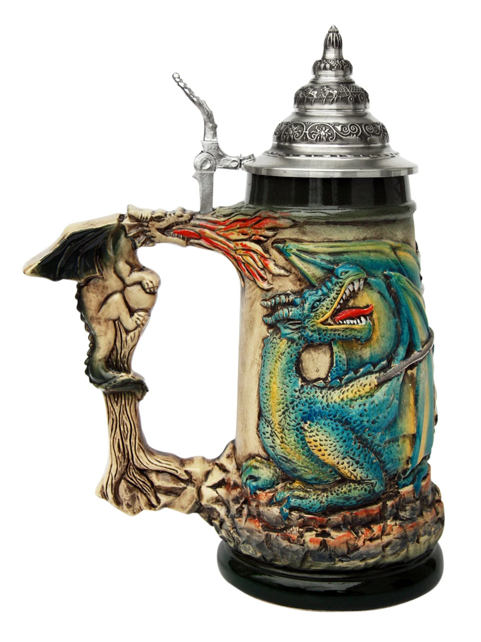 Knight Dragon Slayer Beer Stein 3 Knight Dragon Slayer Beer Stein - Image 3