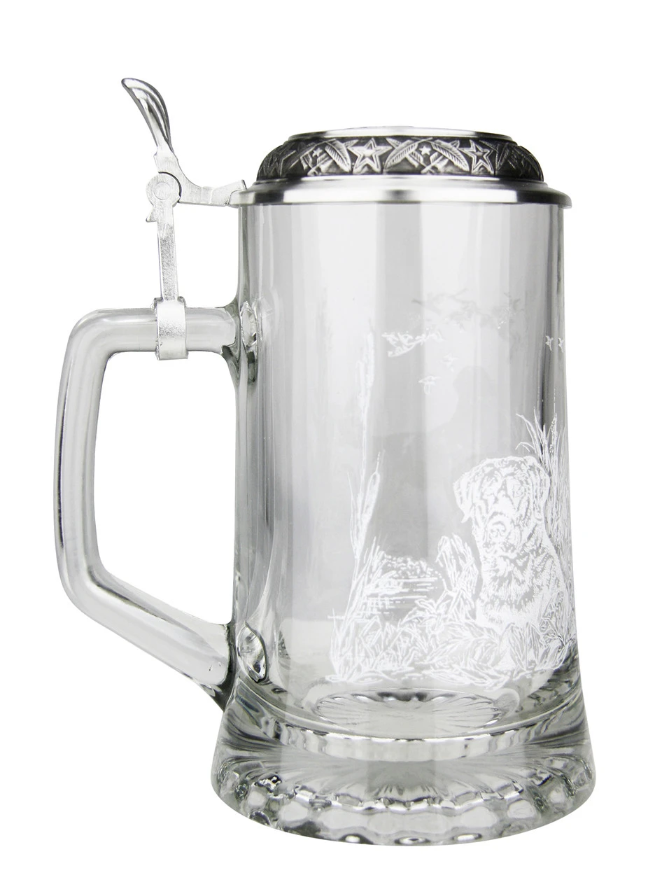 Labrador Glass Beer Stein 4 Labrador Glass Beer Stein - Image 4