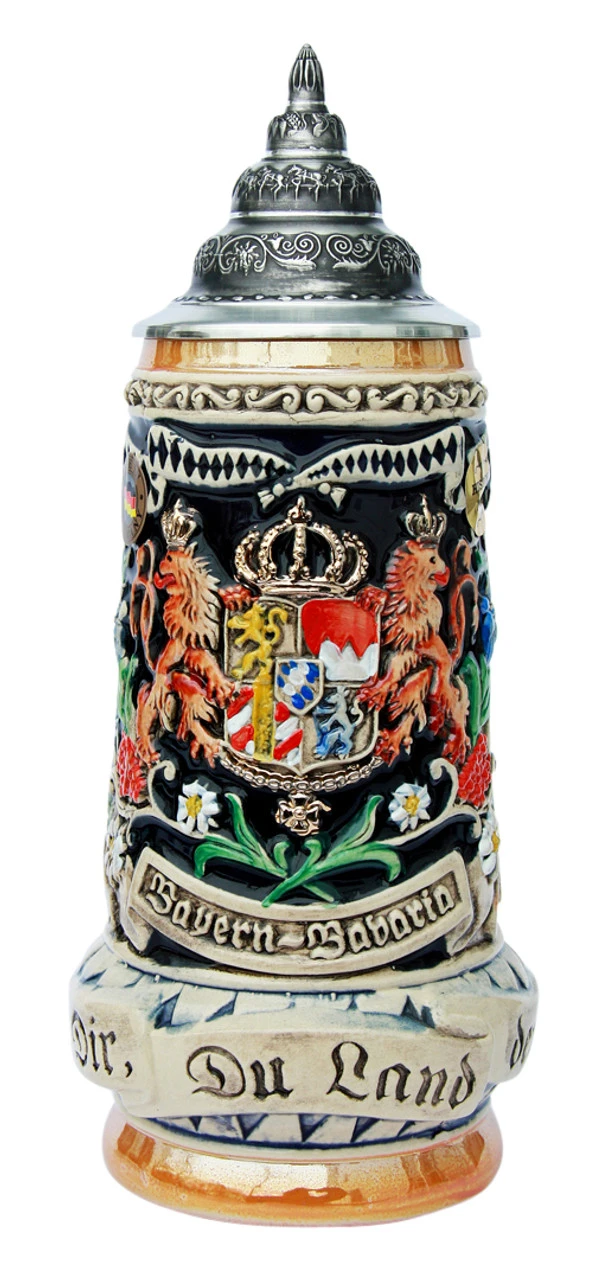 Land Of Bavaria Beer Stein 1 Land Of Bavaria Beer Stein