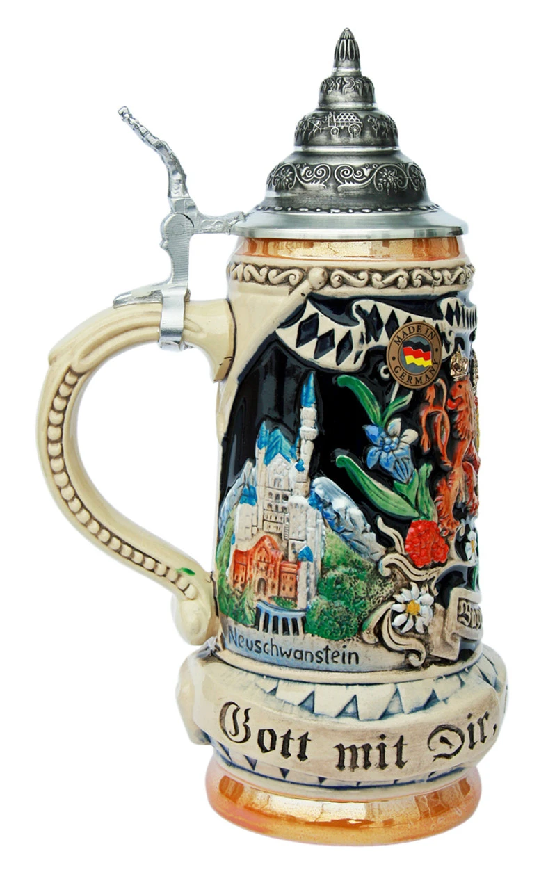 Land Of Bavaria Beer Stein 2 Land Of Bavaria Beer Stein - Image 2