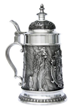 Land Of Bavaria Pewter Beer Stein -German Beer Steins Sales Store Land of Bavaria Pewter Beer Stein DN8645SZ LS SM 61048.1398609489