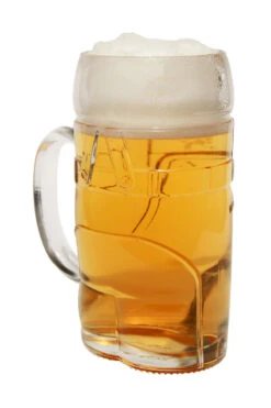 Lederhosen Glass Beer Mug 0.5 Liter -German Beer Steins Sales Store Lederhosen Glass Beer Mug 0.5 Liter GS200005 AwBeer SM 05923.1433352903