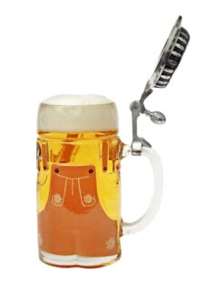 Lederhosen Glass Beer Stein 0.5 Liter 10 Lederhosen Glass Beer Stein 0.5 Liter -German Beer Steins Sales Store Lederhosen Glass Beer Stein 0.5 Liter K2000030 wB Open SM 36151.1447173692