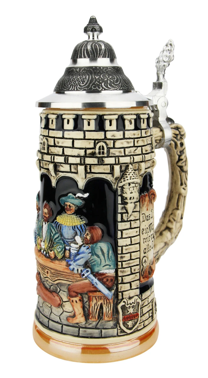 Lifes A Gamble Medieval Themed Beer Stein - Image 5