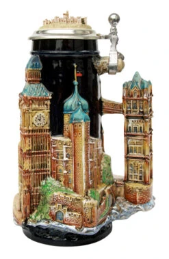London England 3D Beer Stein -German Beer Steins Sales Store London England 3D Beer Stein K3962 RS SM 40479.1417709851