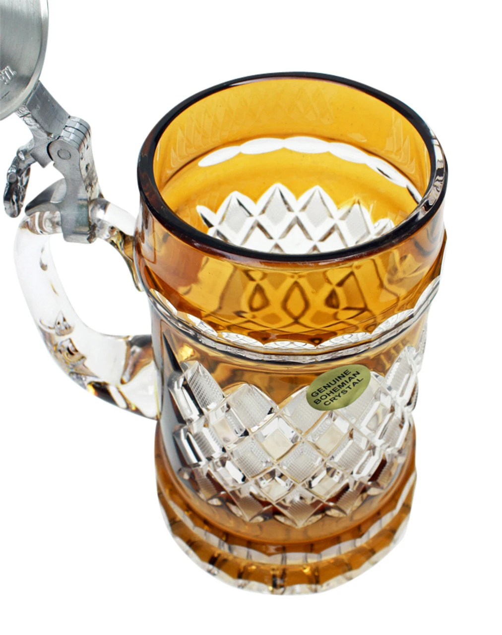 Lord Of Crystal Beer Stein Amber - Image 6