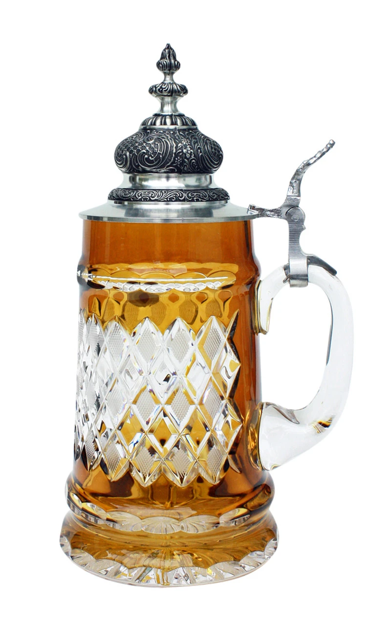 Lord Of Crystal Beer Stein Amber - Image 3