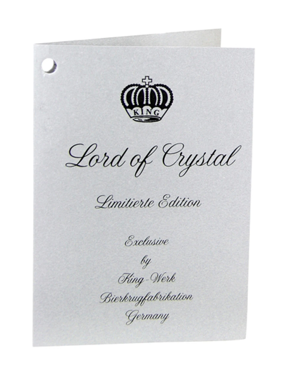 Lord Of Crystal Stag German Beer Stein Black | 3D Stag Lid | Hoof Feet 10 Lord Of Crystal Stag German Beer Stein Black | 3D Stag Lid | Hoof Feet - Image 10