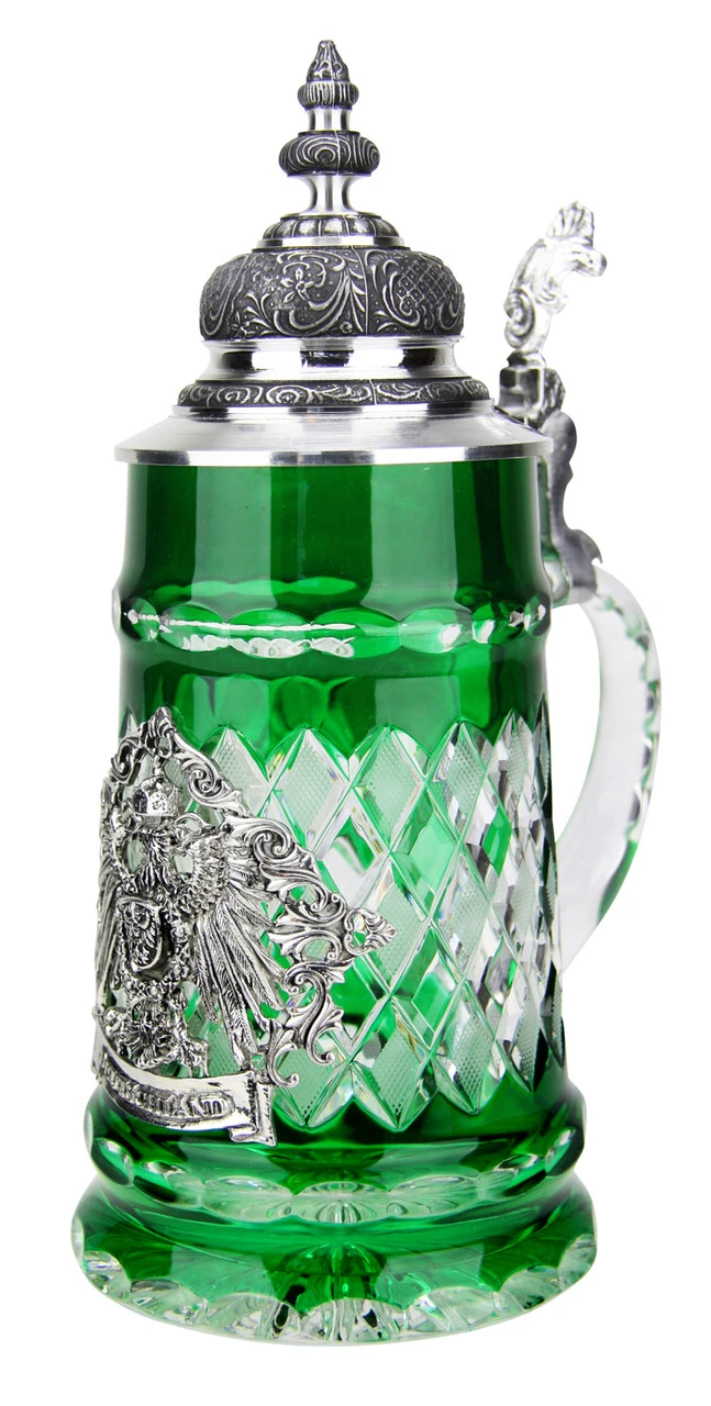 Lord Of Crystal Deutschland Beer Stein Green
