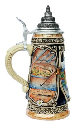 Lucerne Switzerland Beer Stein -German Beer Steins Sales Store Lucerne Switzerland Beer Stein K303L LS SM 11900.1401397750