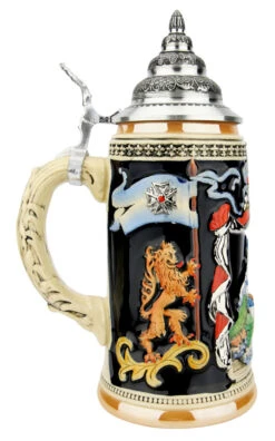 Majestic Neuschwanstein Castle German Beer Stein -German Beer Steins Sales Store Majestic Neuschwanstein Castle German Beer Stein K306NSS LS SM 85081.1650923756