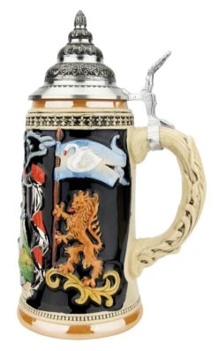 Majestic Neuschwanstein Castle German Beer Stein -German Beer Steins Sales Store Majestic Neuschwanstein Castle German Beer Stein K306NSS RS SM 76514.1650923754