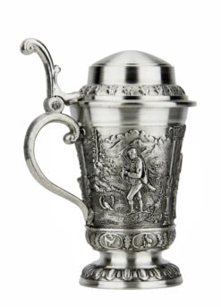 Marksman Hunter Schnapps Pewter Mini Stein | 1 Oz 6 Marksman Hunter Schnapps Pewter Mini Stein | 1 Oz -German Beer Steins Sales Store Marksman Hunter Schnapps Pewter Mini Stein AS12510 LS SM 87192.1650910102