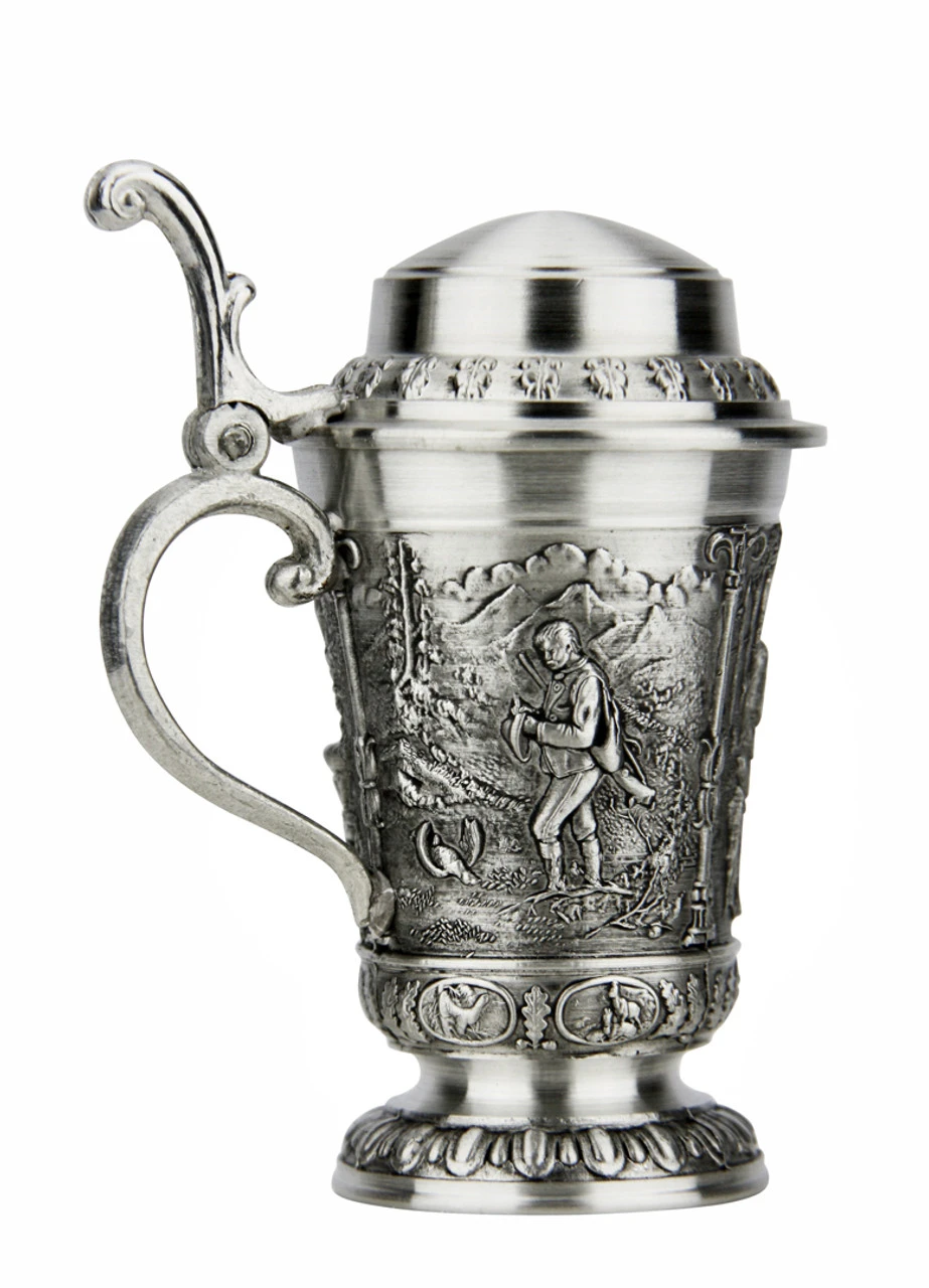 Marksman Hunter Schnapps Pewter Mini Stein | 1 Oz 3 Marksman Hunter Schnapps Pewter Mini Stein | 1 Oz - Image 3