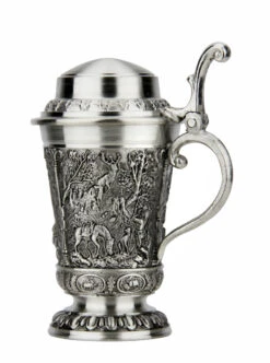 Marksman Hunter Schnapps Pewter Mini Stein | 1 Oz 7 Marksman Hunter Schnapps Pewter Mini Stein | 1 Oz -German Beer Steins Sales Store Marksman Hunter Schnapps Pewter Mini Stein AS12510 RS SM 55534.1650910104