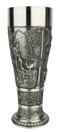 Marksman Pewter Wheat Beer Tulip -German Beer Steins Sales Store Marksman Pewter Wheat Beer Tulip AS11307 4 SM 11147.1611520592