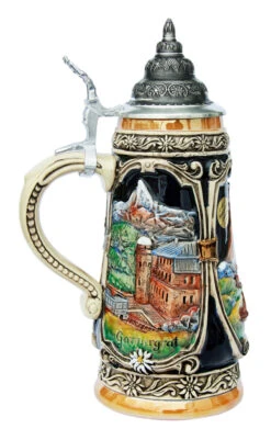 Matterhorn Switzerland Beer Stein -German Beer Steins Sales Store Matterhorn Switzerland Beer Stein K303M LS SM 45746.1401397777