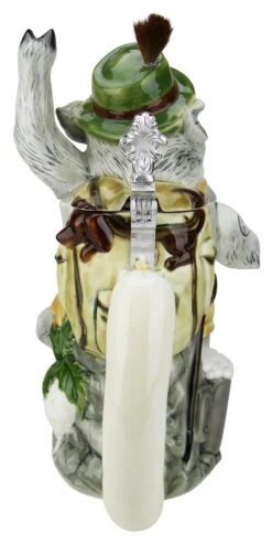 Max The Bavarian Boar Stein -German Beer Steins Sales Store Max the Bavarian Boar Stein K8003 Back SM 74283.1516918975