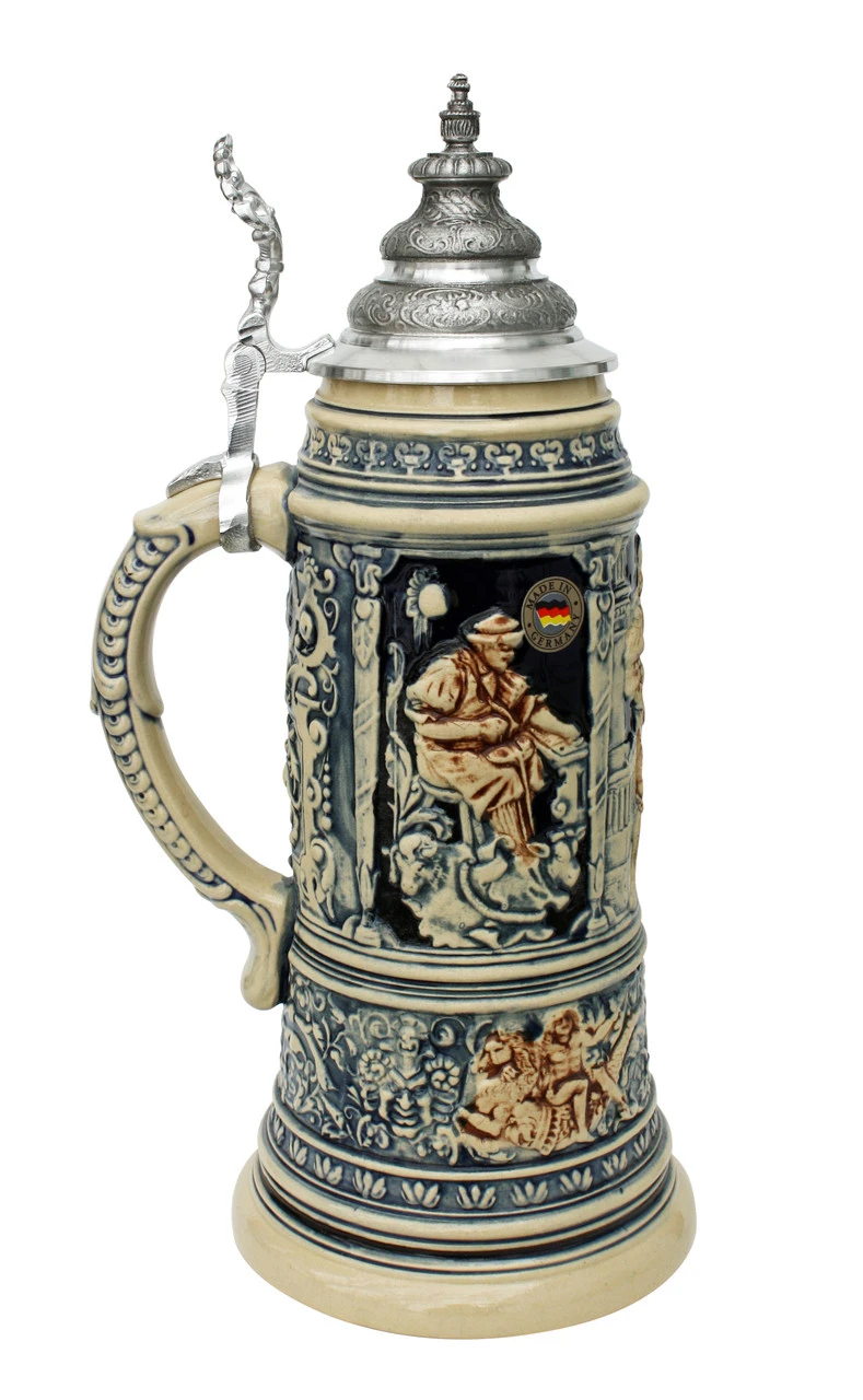 King Limitaet 2007 | Medieval Master Craftsman Antique Style Beer Stein 2 King Limitaet 2007 | Medieval Master Craftsman Antique Style Beer Stein - Image 2