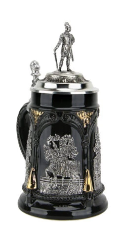 Medieval Tournament Beer Stein | Knight Lid 9 Medieval Tournament Beer Stein | Knight Lid -German Beer Steins Sales Store Medieval Tournament Beer Stein Knight Lid KT6001SR LA SM 28477.1461698020