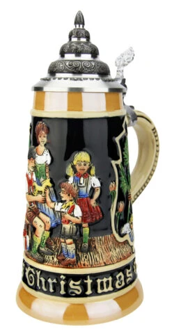 Merry Christmas German Christmas Beer Stein -German Beer Steins Sales Store Merry Christmas German Christmas Beer Stein K031 RA SM 59639.1585686284