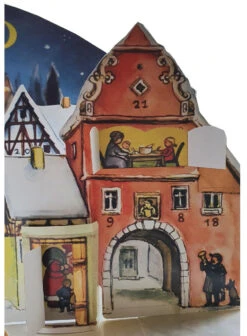 Moonlit Village Christmas Market 1955 Reproduction 3D German Advent Calendar 7 Moonlit Village Christmas Market 1955 Reproduction 3D German Advent Calendar -German Beer Steins Sales Store Moonlit Village Christmas Market 1955 Reproduction 3D German Advent Calendar RSV933 detail 39396.1630527053