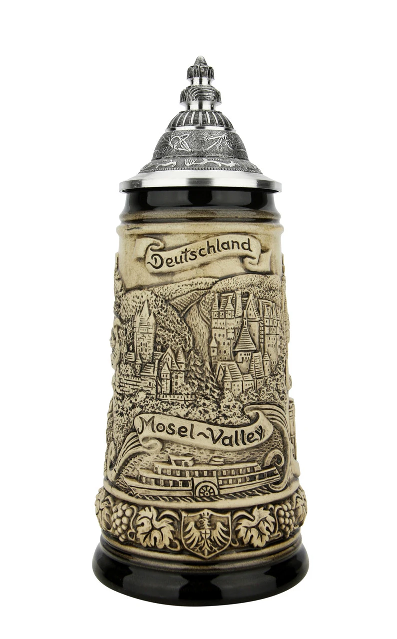 Moselle River Valley Beer Stein | 0.25 Liter