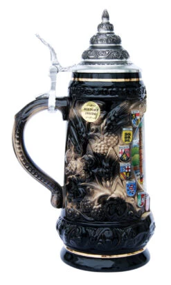 Munich Deutschland Beer Stein -German Beer Steins Sales Store Munich Deutschland Beer Stein K456SM LS SM 48266.1401398027
