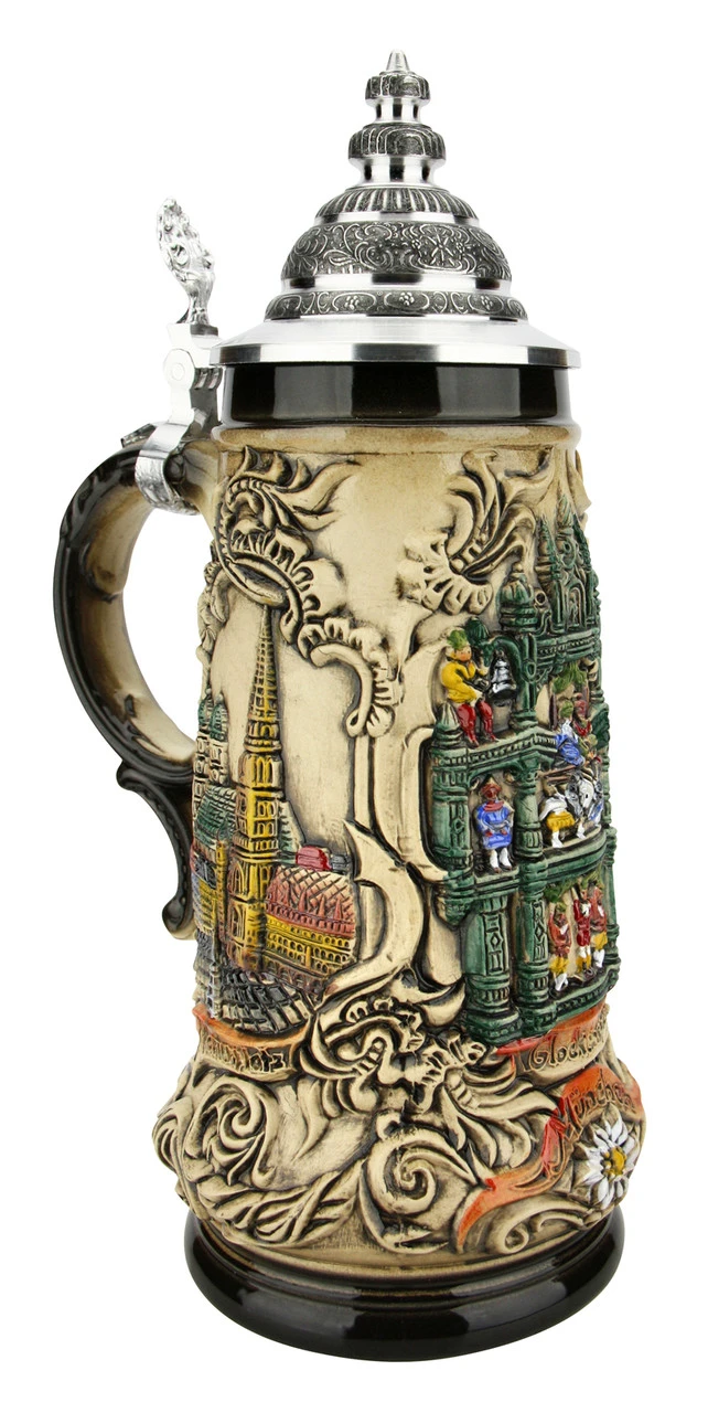 Munich Glockenspiel Beer Stein 5 Munich Glockenspiel Beer Stein - Image 5