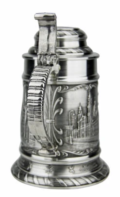 Munich Pewter Beer Stein 9 Munich Pewter Beer Stein -German Beer Steins Sales Store Munich Pewter Beer Stein AS13660 Back SM 17774.1511202630