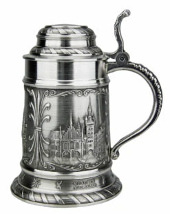 Munich Pewter Beer Stein 8 Munich Pewter Beer Stein -German Beer Steins Sales Store Munich Pewter Beer Stein AS13660 RS SM 27649.1511202630